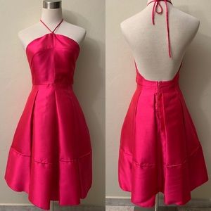 Worn Once Halter Backless A-Line Cocktail Dress
